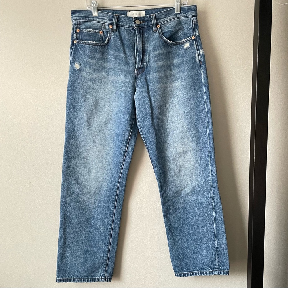 We The Free | Free People High Waist Straight Denim Jeans
